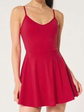 NWT Hollister Gilly Hicks Women’s Red Spaghetti-Strap Active Gameday Dress XS